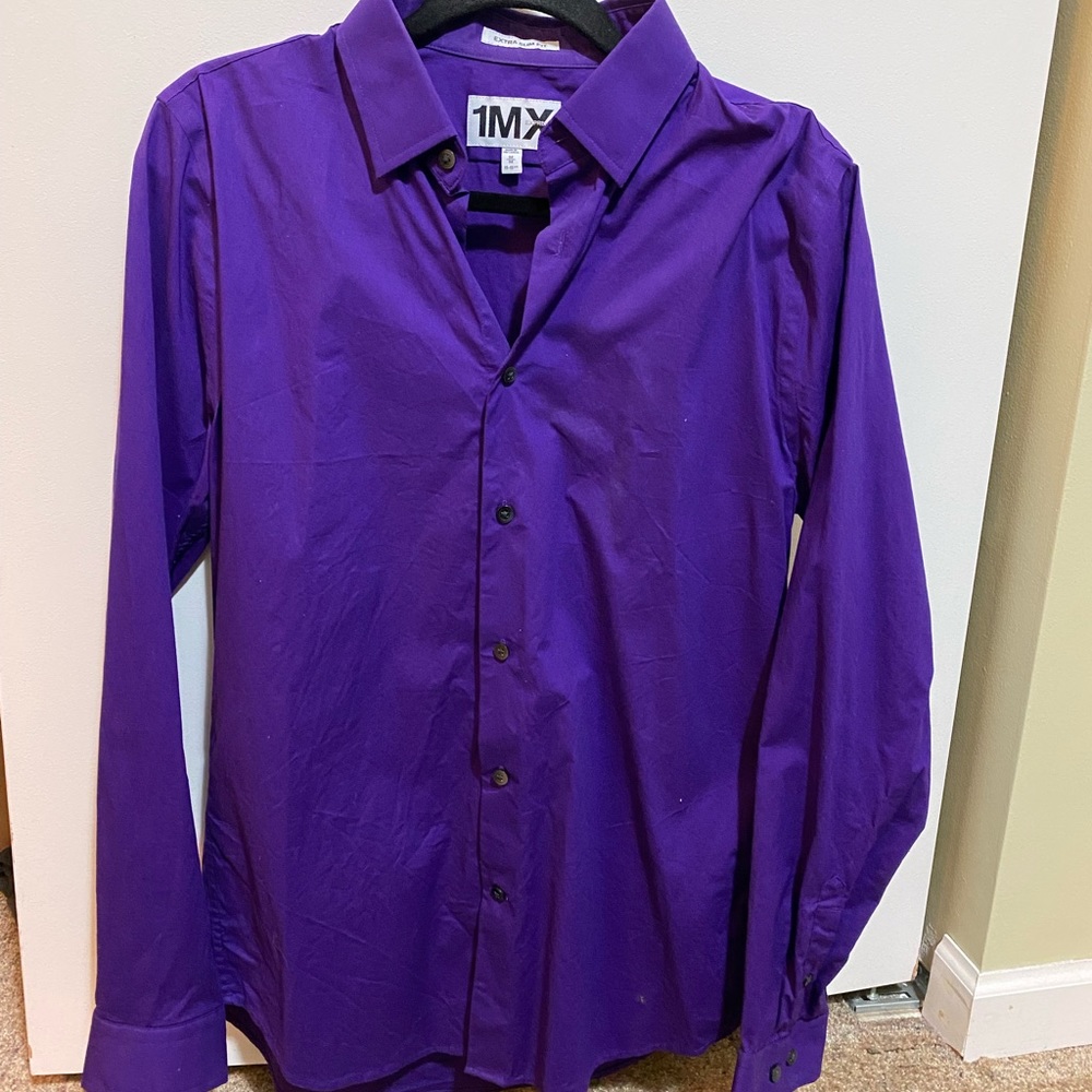Express 1MX Dress Shirt